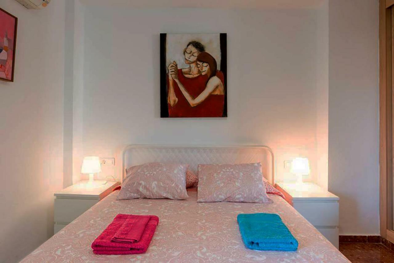 Apartamento Con Parking Gratuito Málaga Dış mekan fotoğraf